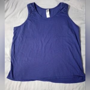 Women's purple tank
